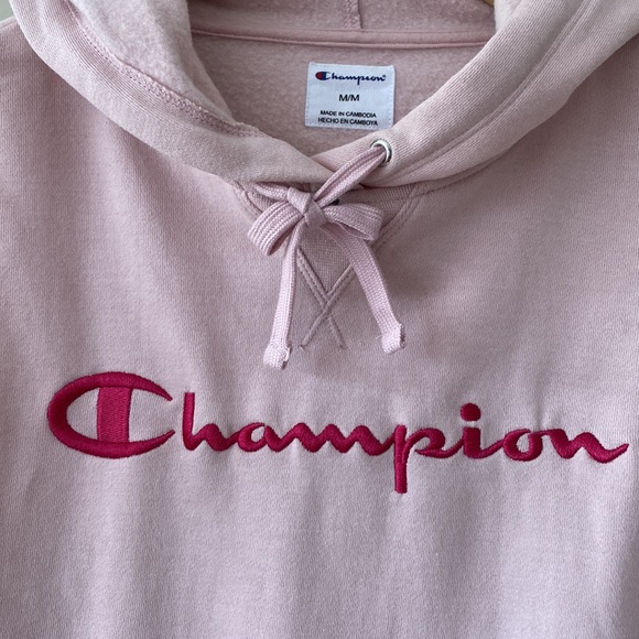 Champion Kangaroo Pocket, Cotton Blend Hoodie - Picture 4 of 10